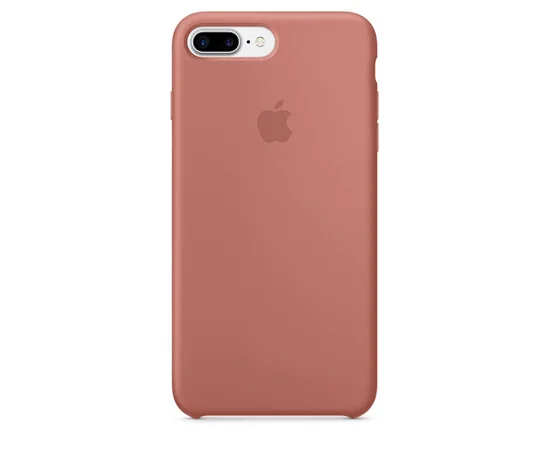 Чехол Silicone case (AAA) для Apple iPhone 7 plus / 8 plus (5.5") Персиковый / Peach