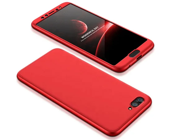 Пластиковая накладка GKK LikGus 360 градусов (opp) для Apple iPhone 7 plus / 8 plus (5.5") Красный