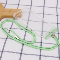 Чехол TPU Crossbody Transparent для Apple iPhone 7 plus / 8 plus (5.5") Мятный