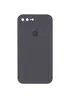 Чехол Silicone Case Square Full Camera Protective (AA) для Apple iPhone 7 plus/8 plus (5.5") Серый / Charcoal Gray