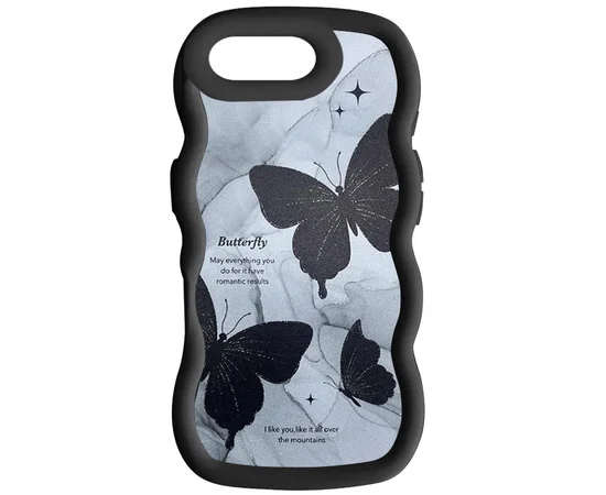 Чохол TPU Cloudy Pictures для Apple iPhone 7 plus / 8 plus (5.5") Butterflies