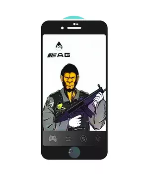 Захисне скло 5D Anti-static Matte (тех.пак) для Apple iPhone 7 plus / 8 plus (5.5") Чорний