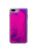 Неоновий чохол Neon Sand glow in the dark для Apple iPhone 7 plus / 8 plus (5.5 ") Фіолетовий / Рожевий