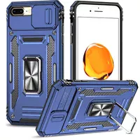 Удароміцний чохол Camshield Army Ring для Apple iPhone 7 plus / 8 plus (5.5") Синій / Navy