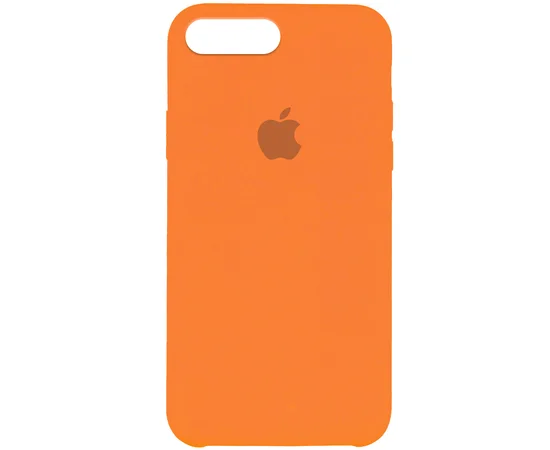 Чехол Silicone Case (AA) для Apple iPhone 7 plus / 8 plus (5.5") Оранжевый / Orange