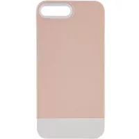 Чохол TPU+PC Bichromatic для Apple iPhone 7 plus / 8 plus (5.5") Grey-beige / White