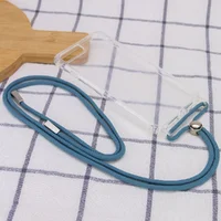 Чохол TPU Crossbody Transparent для Apple iPhone 7 plus / 8 plus (5.5 ") Зелений / Pine green