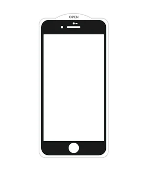 Защитное стекло SKLO 5D (full glue) (тех.пак) для Apple iPhone 7 plus / 8 plus (5.5") Черный