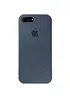 Чохол Silicone case (A) (з закритим низом) для Apple iPhone 7 plus / 8 plus (5.5 ") Сірий / Dark Grey