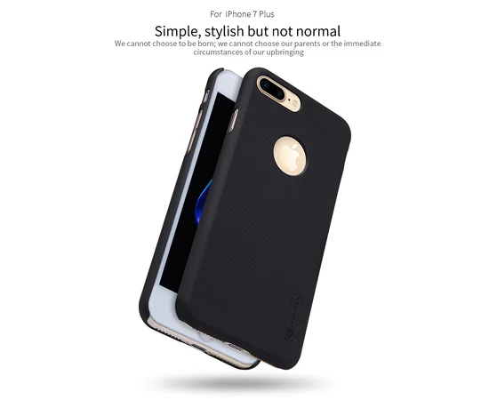 Чохол Nillkin Matte для Apple iPhone 7 plus / 8 plus (5.5") (+ плівка) Чорний