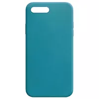 Силіконовий чохол Candy для Apple iPhone 7 plus / 8 plus (5.5 ") Синій / Powder Blue