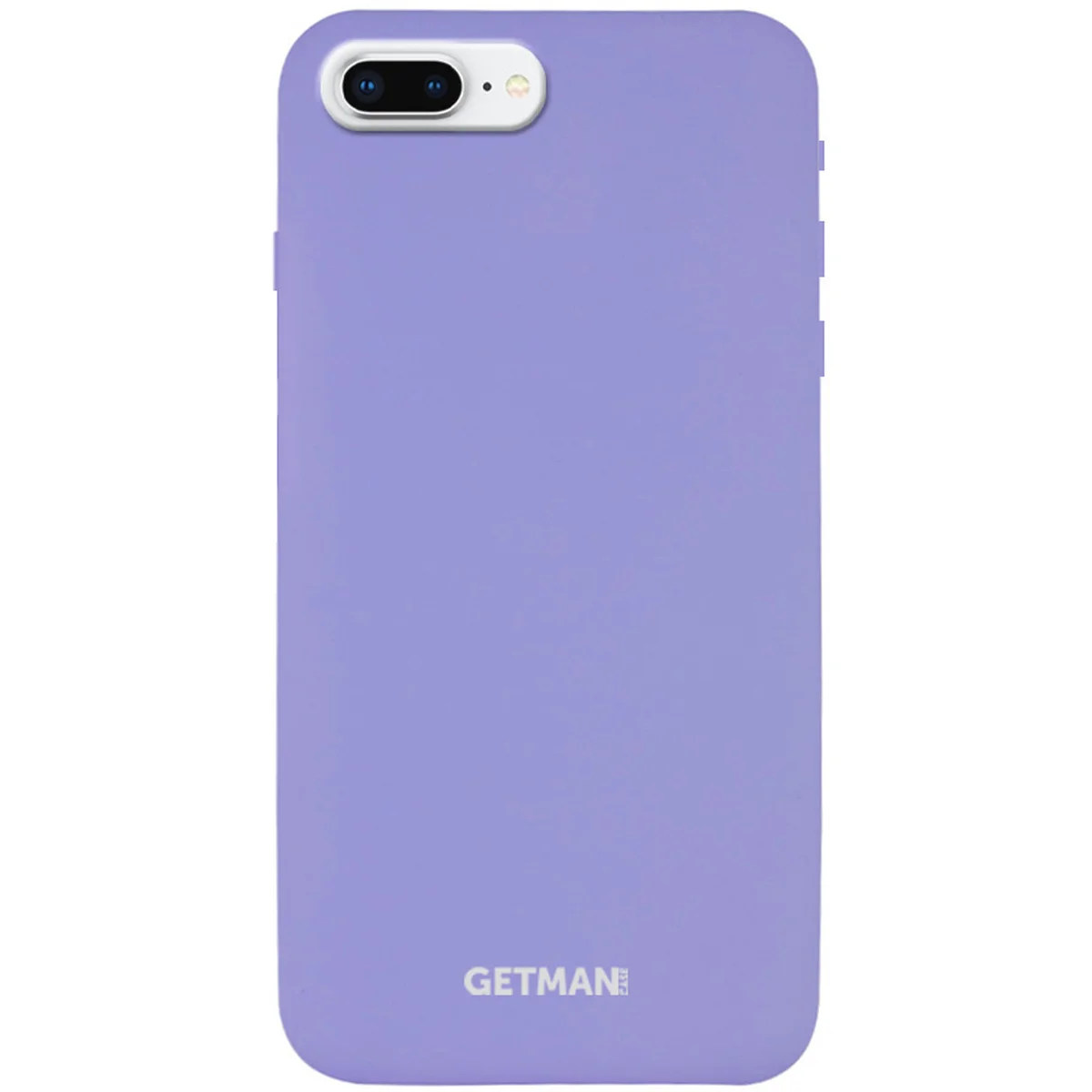 Чохол Silicone Case GETMAN for Magnet для Apple iPhone 7 plus / 8 plus (5.5 ") Бузковий / Dasheen