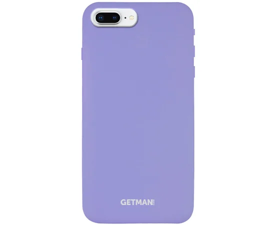 Чехол Silicone Case GETMAN for Magnet для Apple iPhone 7 plus / 8 plus (5.5") Сиреневый / Dasheen