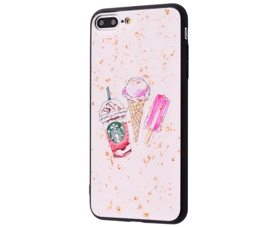 TPU чохол Confetti Fashion для Apple iPhone 7 plus / 8 plus (5.5 ") Морозиво