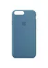 Чехол Silicone Case Full Protective (AA) для Apple iPhone 7 plus / 8 plus (5.5") Синий / Blue Jay