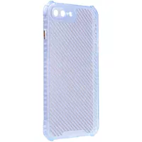 Чехол TPU Ease Carbon color series для Apple iPhone 7 plus / 8 plus (5.5") Синий / Прозрачный