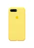 Чохол Silicone case (A) (з закритим низом) для Apple iPhone 7 plus / 8 plus (5.5 ") Жовтий / Yellow