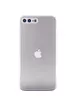 TPU+Glass чохол Matte Candy Full camera для Apple iPhone 7 plus / 8 plus (5.5") Білий