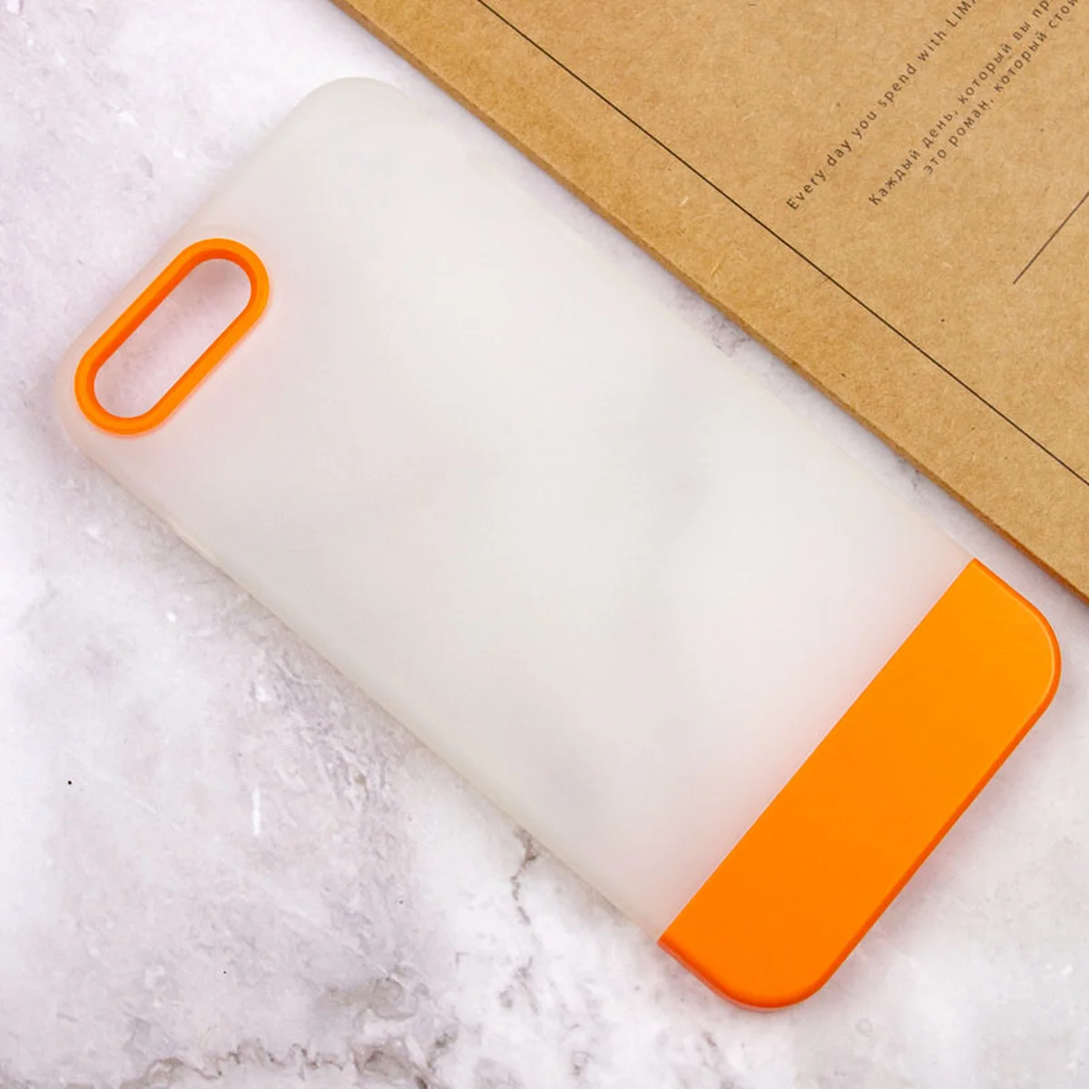 Чехол TPU+PC Bichromatic для Apple iPhone 7 plus / 8 plus (5.5") Matte / Orange