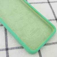 Чехол Silicone Case Square Full Camera Protective (AA) для Apple iPhone 7 plus / 8 plus (5.5") Зеленый / Spearmint