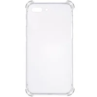 TPU чехол GETMAN Ease logo усиленные углы для Apple iPhone 7 plus / 8 plus (5.5") Прозрачный / Transparent