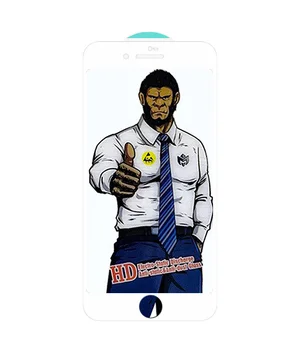 Защитное стекло 5D Anti-static Pro (full glue) (тех.пак) для Apple iPhone 7 plus / 8 plus (5.5") Белый