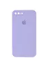 Чехол Silicone Case Square Full Camera Protective (AA) для Apple iPhone 7 plus / 8 plus (5.5") Сиреневый / Dasheen
