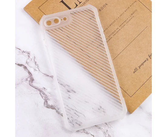 Чехол TPU Ease Carbon color series для Apple iPhone 7 plus / 8 plus (5.5") Матовый / Прозрачный