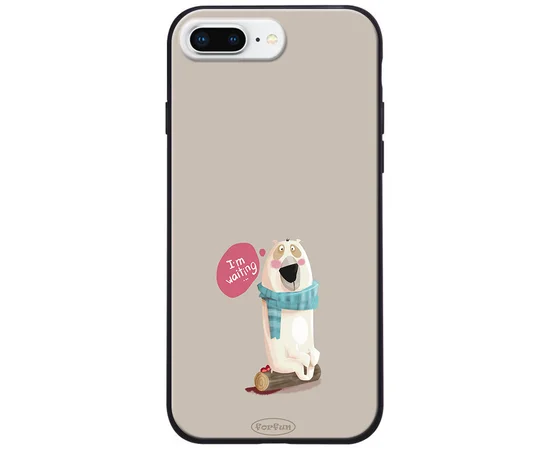 TPU+PC чехол ForFun для Apple iPhone 7 plus / 8 plus (5.5") I am waiting