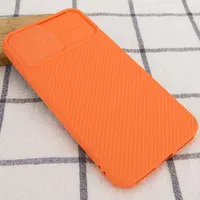 Чехол Camshield Square TPU со шторкой для камеры для Apple iPhone 7 plus / 8 plus (5.5") Оранжевый
