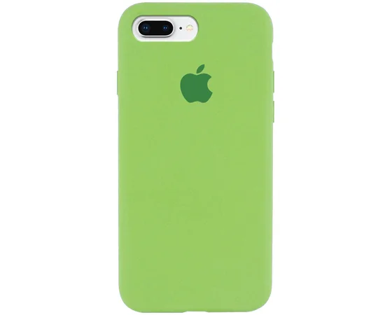 Чохол Silicone Case Full Protective (AA) для Apple iPhone 7 plus / 8 plus (5.5 ") М'ятний / Mint