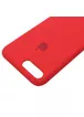 Чехол Silicone case (AAA) для Apple iPhone 7 plus / 8 plus (5.5") Красный / Red