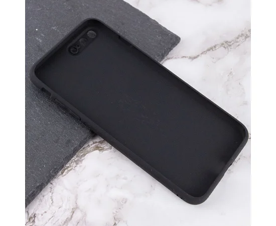TPU + Glass чохол Matte Candy Full camera для Apple iPhone 7 plus / 8 plus (5.5 ") Чорний