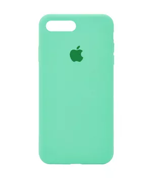 Чохол Silicone case (A) (з закритим низом) для Apple iPhone 7 plus / 8 plus (5.5 ") Зелений / Spearmint