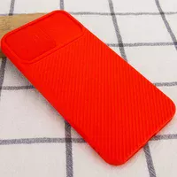 Чохол Camshield Square TPU зі шторкою для камери для Apple iPhone 7 plus / 8 plus (5.5 ") Червоний