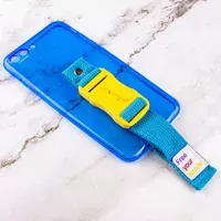 Чехол Handfree с цветным ремешком для Apple iPhone 7 plus / 8 plus (5.5") Синий