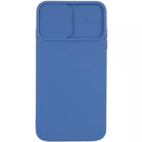 Чехол Camshield Square TPU со шторкой для камеры для Apple iPhone 7 plus / 8 plus (5.5") Синий