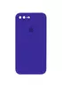 Чехол Silicone Case Square Full Camera Protective (AA) для Apple iPhone 7 plus / 8 plus (5.5") Фиолетовый / Ultra Violet