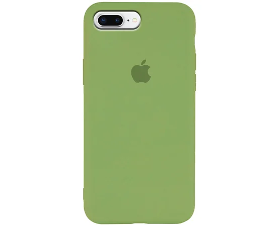 Чохол Silicone Case Slim Full Protective для Apple iPhone 7 plus / 8 plus (5.5 ") М'ятний / Mint