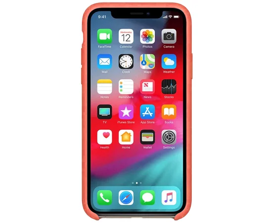 Чохол Silicone case (A) для Apple iPhone 7 plus / 8 plus (5.5 ") Рожевий / Barbie pink