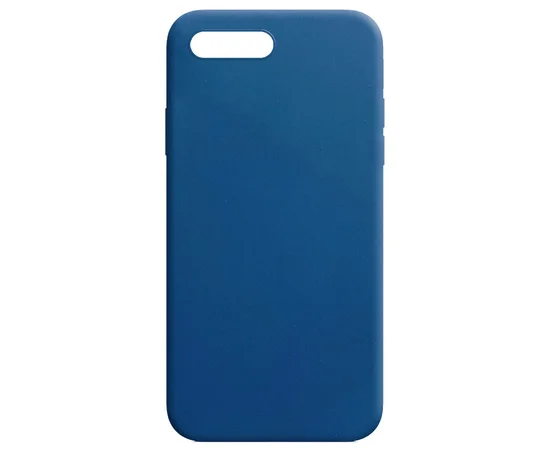Силиконовый чехол Candy для Apple iPhone 7 plus / 8 plus (5.5") Синий