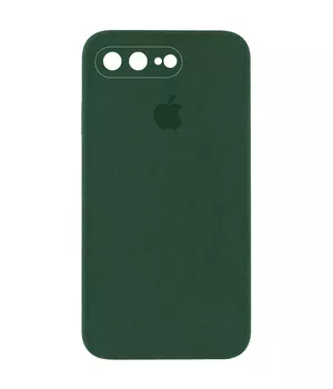 Чохол Silicone Case Square Full Camera Protective (AA) для Apple iPhone 7 plus / 8 plus (5.5") Зелений / Cyprus Green