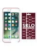 Защитное стекло SKLO 3D (full glue) для Apple iPhone 7 plus / 8 plus (5.5") Белый