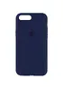 Чехол Silicone Case Full Protective (AA) для Apple iPhone 7 plus / 8 plus (5.5") Синий / Deep navy
