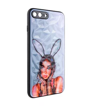 TPU+PC чехол Prisma Ladies для Apple iPhone 7 plus / 8 plus (5.5") Rabbit