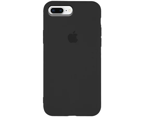 Чехол Silicone Case Slim Full Protective для Apple iPhone 7 plus / 8 plus (5.5") Серый / Dark Gray