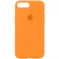 Чохол Silicone Case Full Protective (AA) для Apple iPhone 7 plus / 8 plus (5.5 ") Помаранчевий / Papaya