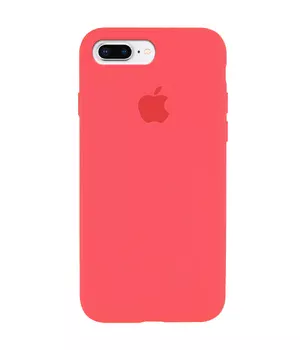 Чохол Silicone Case Full Protective (AA) для Apple iPhone 7 plus / 8 plus (5.5 ") Кавуновий / Watermelon red