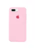 Чехол Silicone Case Full Protective (AA) для Apple iPhone 7 plus / 8 plus (5.5") Розовый / Light pink