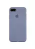 Чехол Silicone case (A) (с закрытым низом) для Apple iPhone 7 plus / 8 plus (5.5") Серый / Lavender
